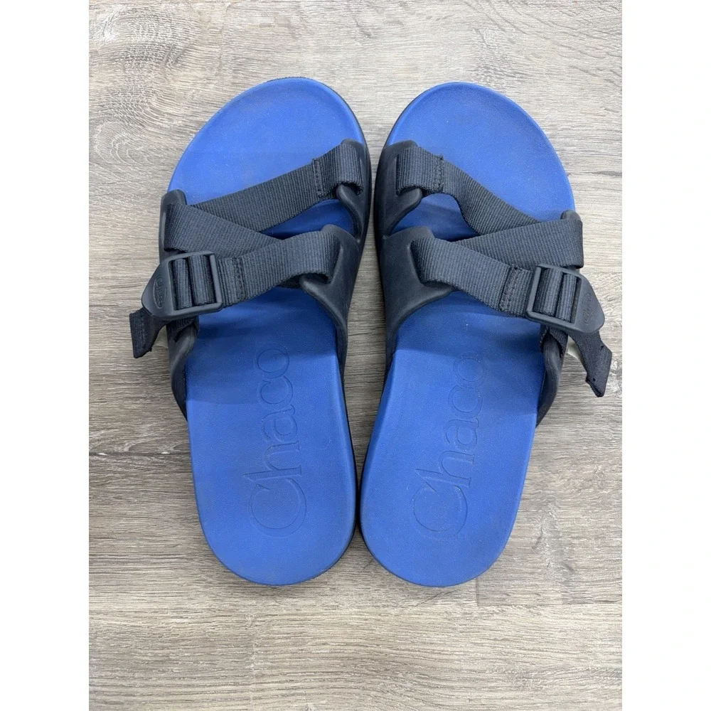 Chaco Chillos Slide Active Blue Comfort Sandal Men's US sizes 9